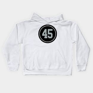 The Alec Ingold Number 45 Jersey Las Vegas Raiders Kids Hoodie